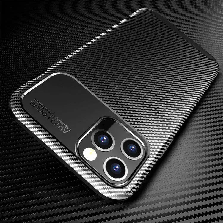 Silicone iPhone 12 protective case in black, blue and brown colour options