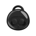 Macaron Red TWS 5.0 wireless Bluetooth earphones with charging case