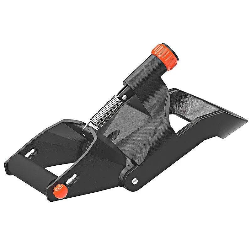 Adjustable wrist strength trainer black orange foam steel construction for home gym wrist arm exercise