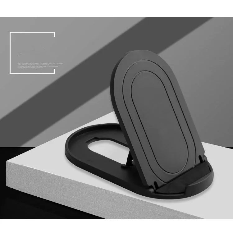 Plastic lazy bracket mobile phone stand in multiple colour options on desk