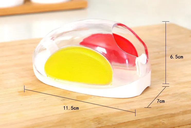 Corn stripper kitchen tool with stainless steel wavy blade and plastic handle for removing kernels from cobs