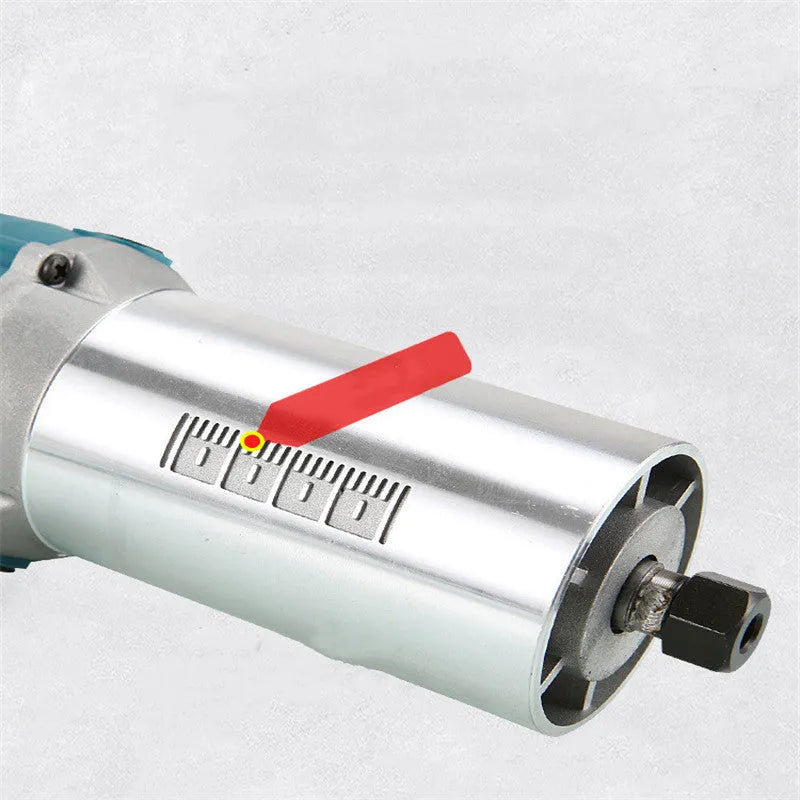 800W electric wood polishing trimmer with aluminium casing and power cord