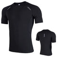 Training fat man sportswear in polyester blend, 5XL size, black colour option