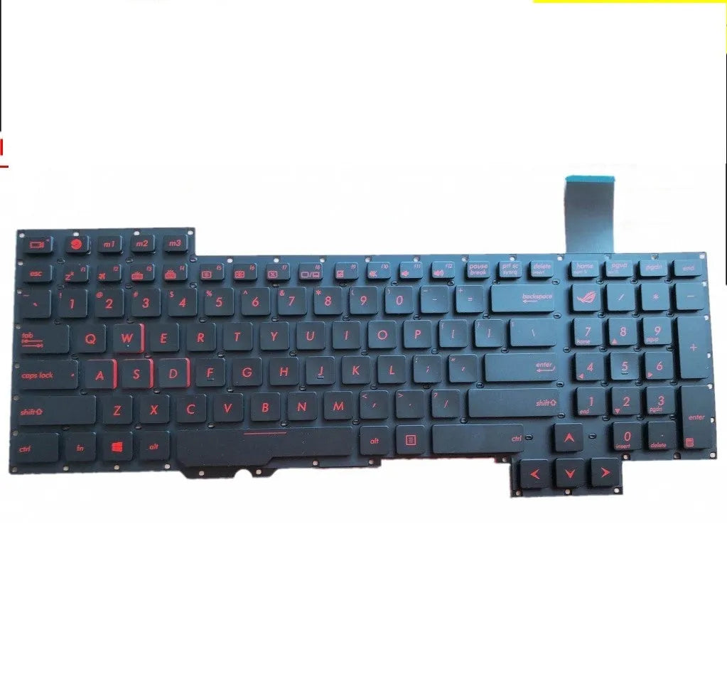 Black wired notebook keyboard with PS/2 connector and multimedia function keys