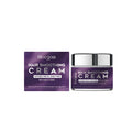 Jar of straight hair cream with hydrolysed keratin and coconut oil, 50g capacity.