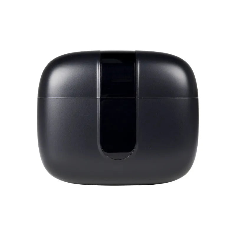 Jelly X08 wireless Bluetooth earbuds in charging case, showing digital display, available in black, grey, or white.