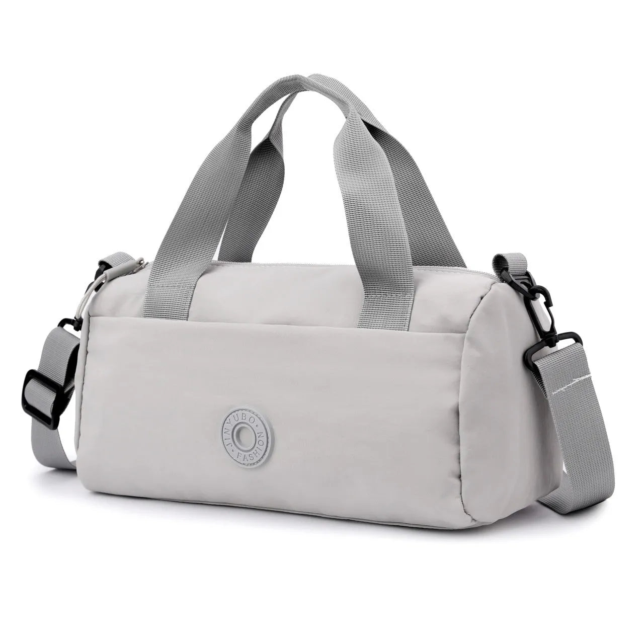 Oxford cloth one-shoulder short travel bag in solid colour, 30x14x16cm, six colour options