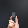 Black high definition noise reduction voice recorder with zinc alloy shell