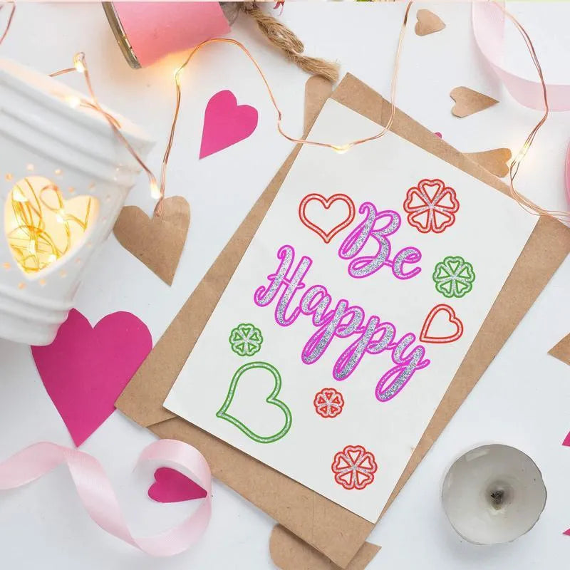 8-colour highlighter pen set in PET box for signatures and gifting