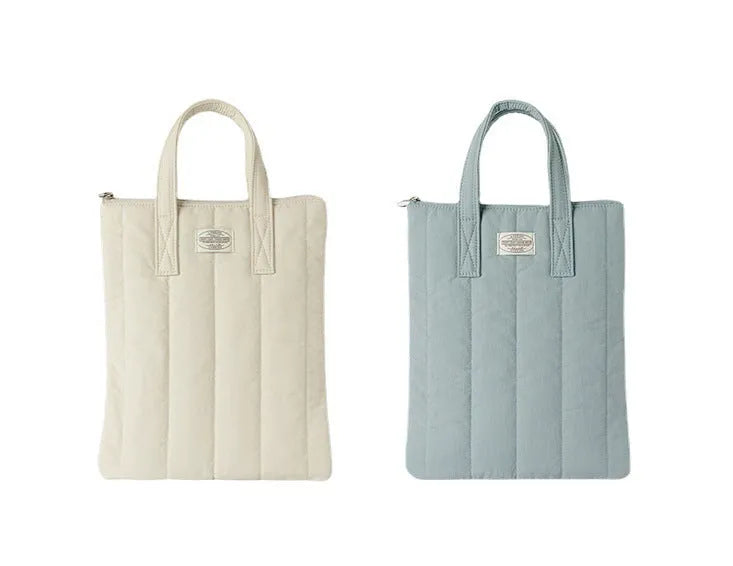 Fashion personalised unisex laptop briefcase in four colours with size options for 11, 14, and 15.6 inch laptops.