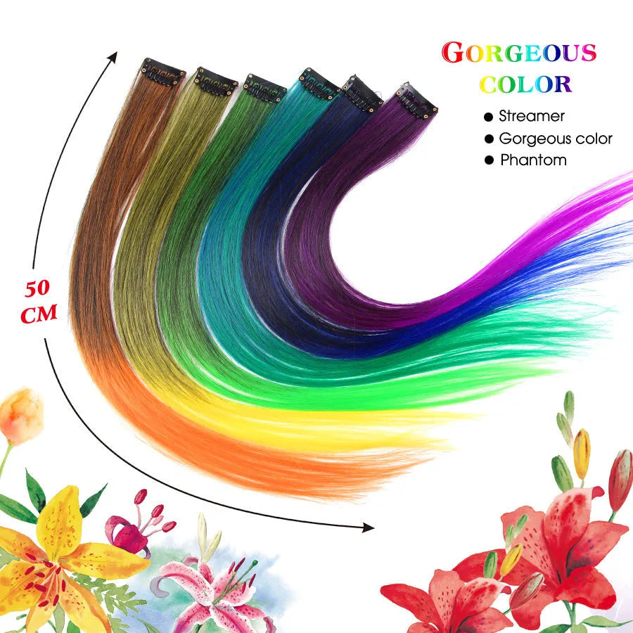 18 inch wig hair extension in multiple colour style options for length and volume enhancement