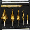 Gold coloured aluminium storage box with steel plate opening mechanism