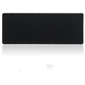 Gaming keyboard pad pure black rubber cloth table mat 30x80cm non-slip edge