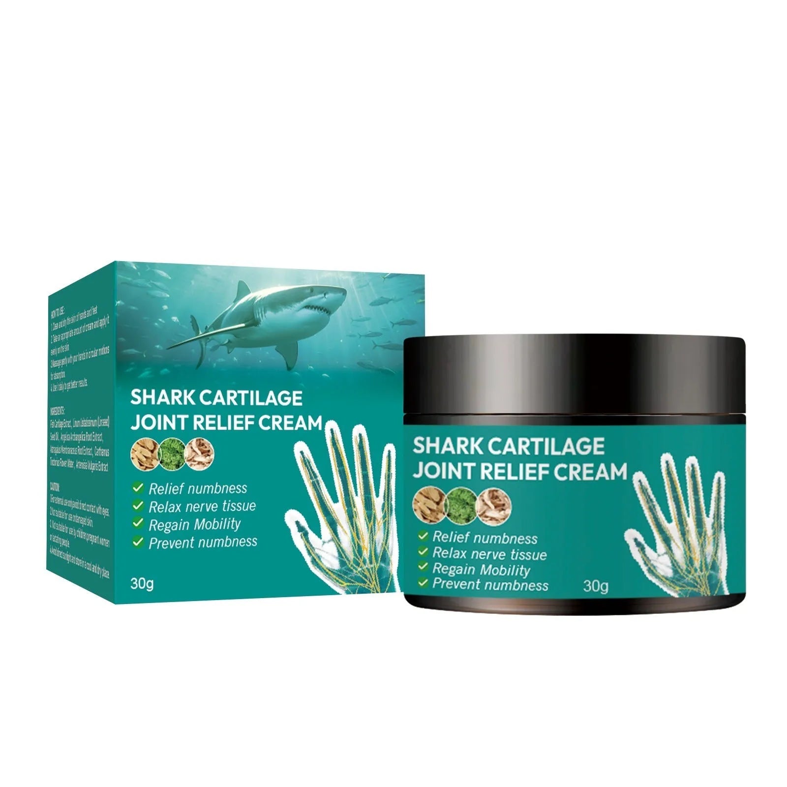 30g tube of joint and neck cream moisturising treatment for knee relief