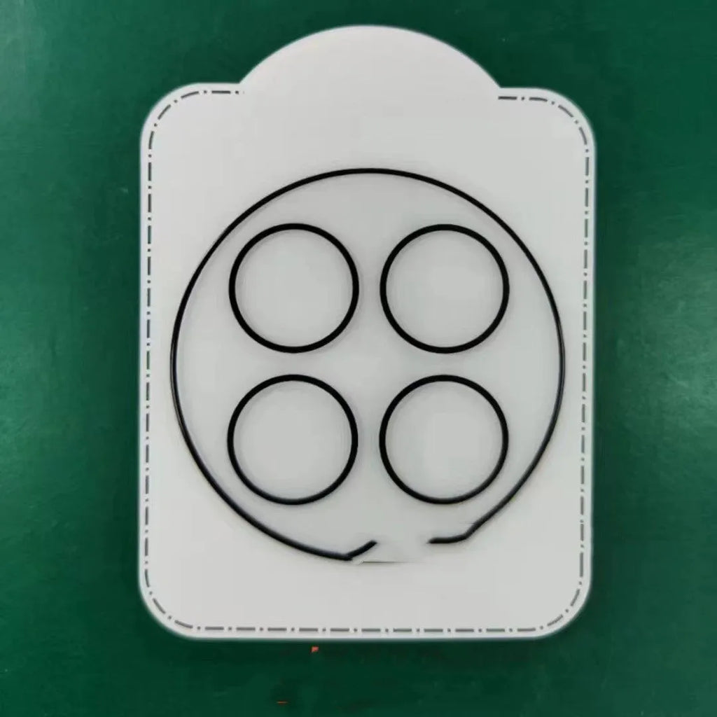 Tempered glass lens protector with black ring for OnePlus 12, Find N3, and OnePlus 11 smartphones.