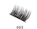 Reusable false eyelashes set with glue and tweezers, strip lashes for makeup and events.