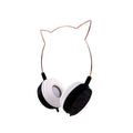 Wired over-ear headphones in black with 30mm driver, built-in microphone, and 1.2m PVC cable