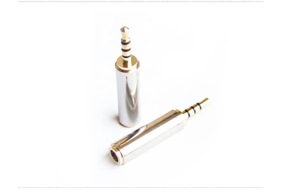 2.5mm male to 3.5mm female mobile phone headset adapter for Nokia phones