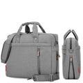 Waterproof Oxford cloth laptop bag with multi-pocket storage, adjustable shoulder strap and 13-17 inch size options