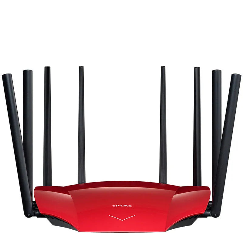 Dual-band wireless router with 4 LAN slots and built-in firewall