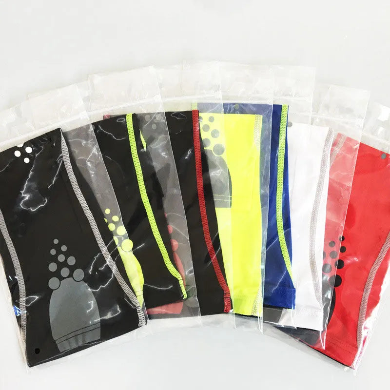 Knitted polyester Lycra calf support sleeve, 29-31cm, in seven colours and sizes M, L and XL