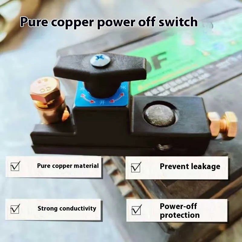 Pure copper ship type battery power off switch for car truck SUV 12V24V
