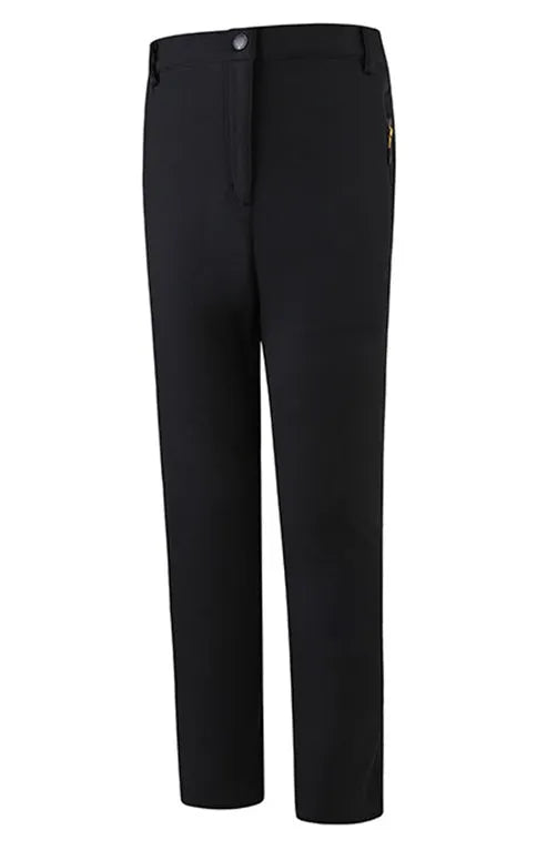 Unisex waterproof pants in black, breathable rain trousers from M to 5XL