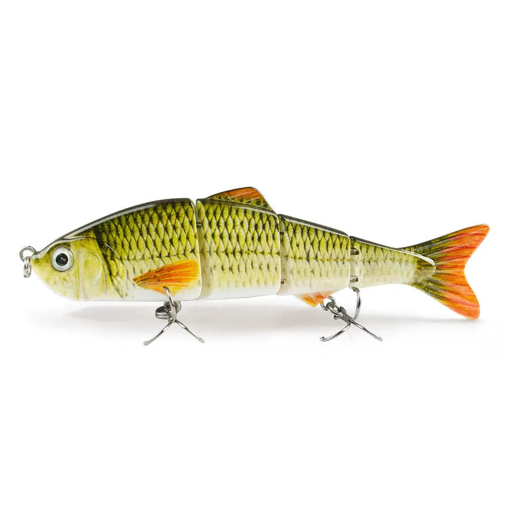Luya 16.5cm multi-section fishing bait in ABS plastic with bionic swimbait body and eight colour styles