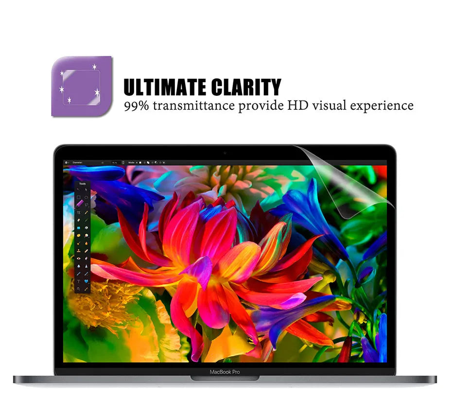 Lansheng matte screen protector for 13-inch MacBook Pro with anti-glare and scratch-resistant properties