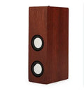 Retro wooden Bluetooth speaker in bamboo, black walnut or sapele finish