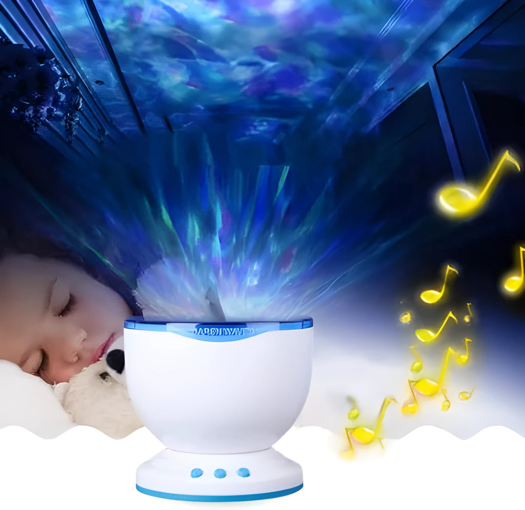 Blue ocean projection lamp projector for children's puzzle activities with DLP technology