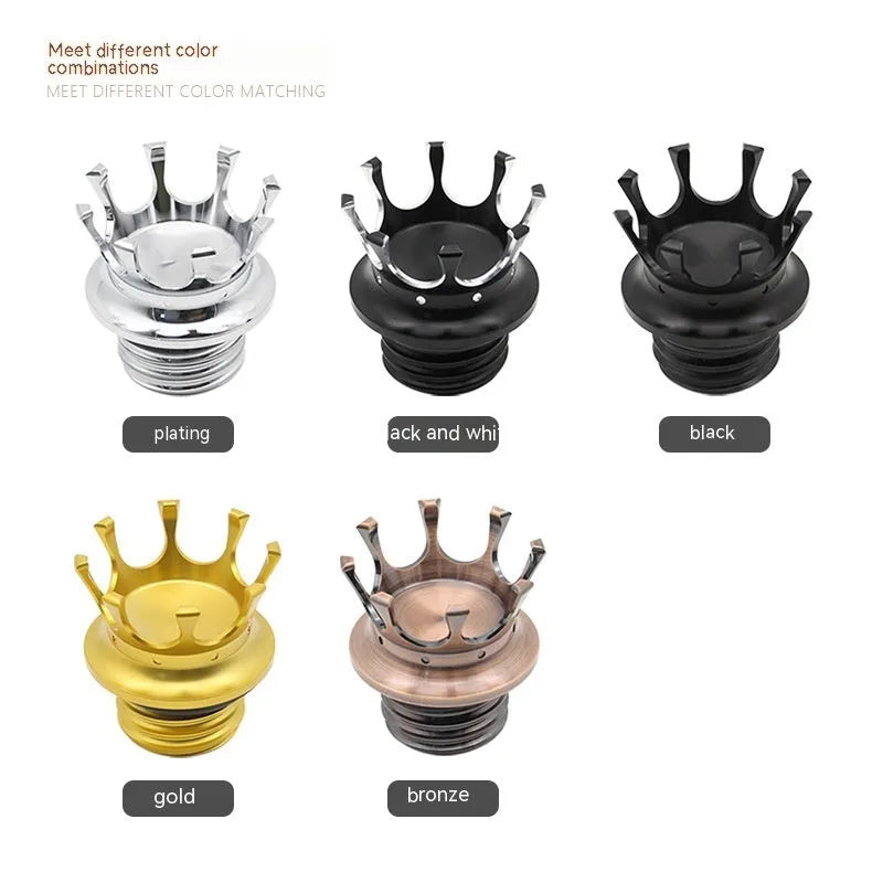 Aluminium alloy fuel tank cap for Harley Davidson motorcycles in five colour options