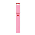 Desktop lamp selfie stick with 21.8cm handle, Bluetooth remote, built-in tripod and LED light ring