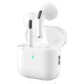 Wireless Bluetooth sports in-ear mini headset in black, waterproof with 15m range, PC ABS build