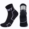 Reflective cycling socks in breathable nylon, medium thickness, anti-friction, available in five colours