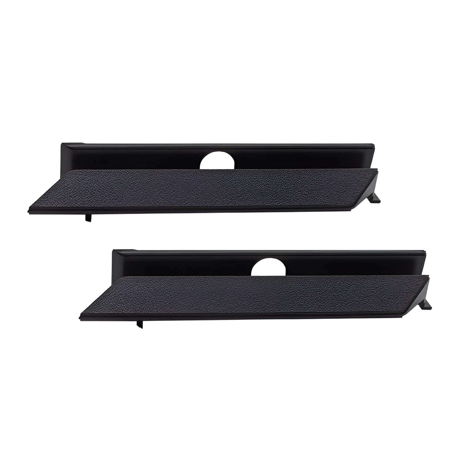 Black PS4 Pro hard drive bottom cover replacement part with warehouse door baffle strip