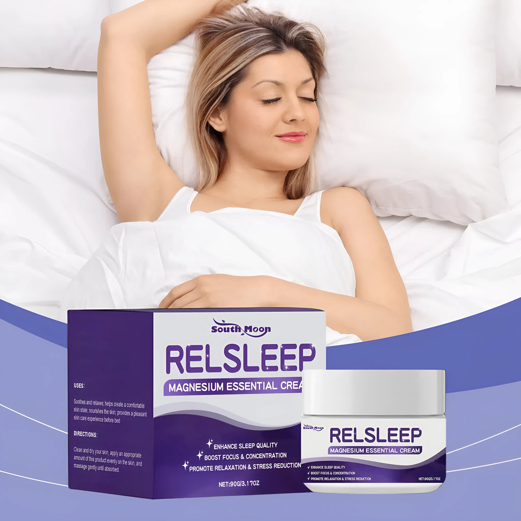 90g Sleep Magnesium Essence Cream jar with honey active ingredient for nighttime skincare