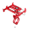 GUB Plus motorcycle phone holder in aluminium alloy with adjustable clamp for handlebars