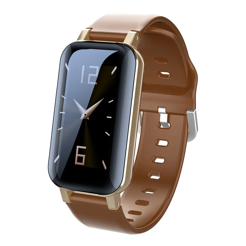 Call Bracelet smart Bracelet heart rate monitor in Black Blue Coffee colour options