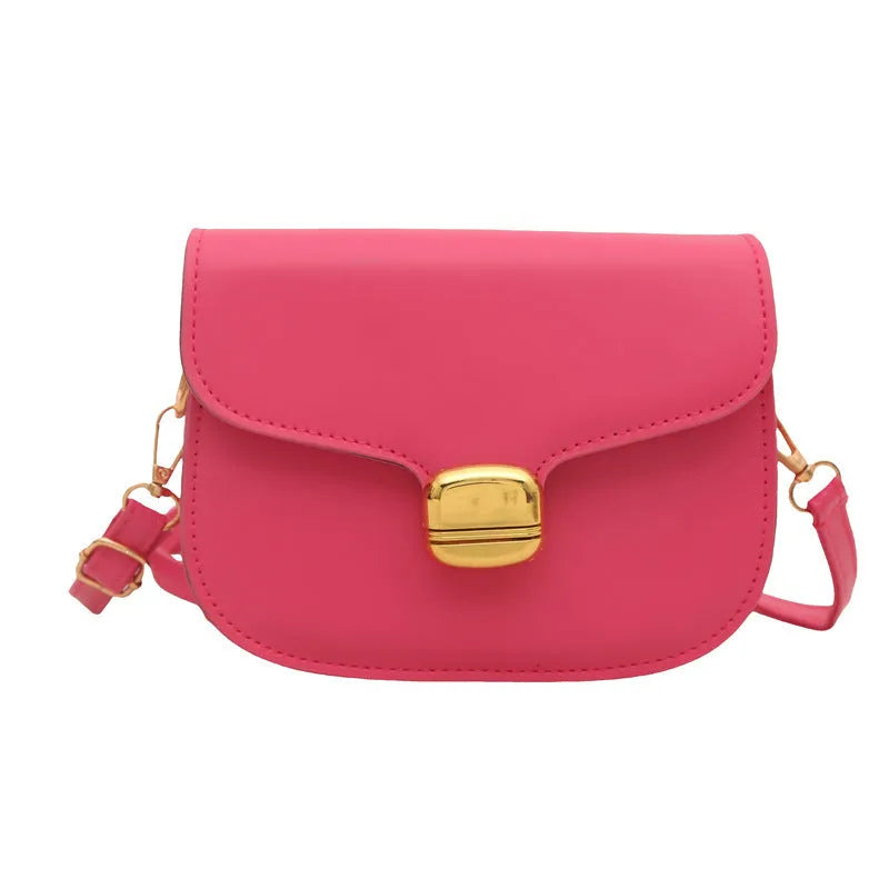 Simple PU women's handbag in khaki colour with internal phone and change pockets.