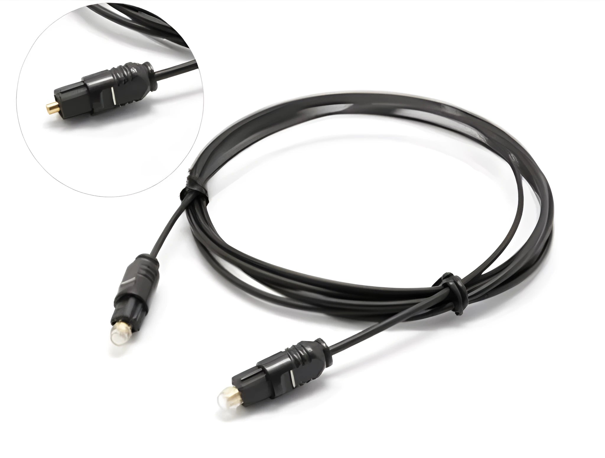 OD2.2 audio fibre optic cable with PVC jacket for digital audio transmission