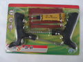 Vacuum tyre repair tool 8-piece set with black and yellow options for motorcycle and auto tyres