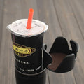Car mounted multifunctional storage cup holder in black, coffee, pink, green, or blue colours