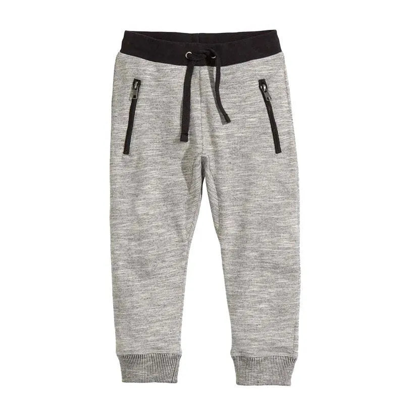 Boys casual cotton two-piece clothing set with long sleeve letter t-shirt and pants