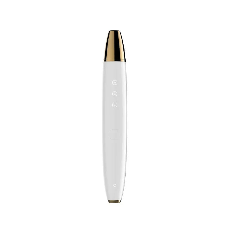 Black eye lift beauty instrument with rechargeable battery on a clean surface