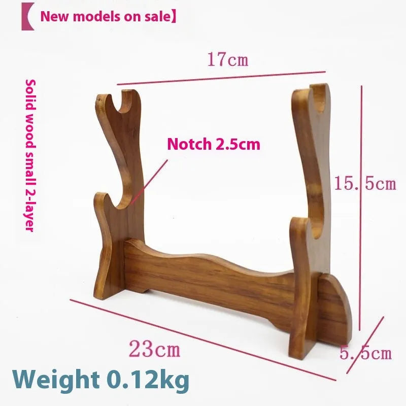 Handmade Chinese style wooden bracket shelf with multiple layer display options