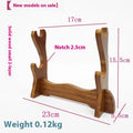Handmade Chinese style wooden bracket shelf with multiple layer display options