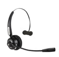 Bluetooth headset with microphone designed for truck drivers and office use with noise cancellation technology