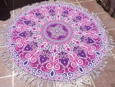 Bohemian fashion beach towel in green colour, 100% polyester fibre, multifunctional women bikini wrap