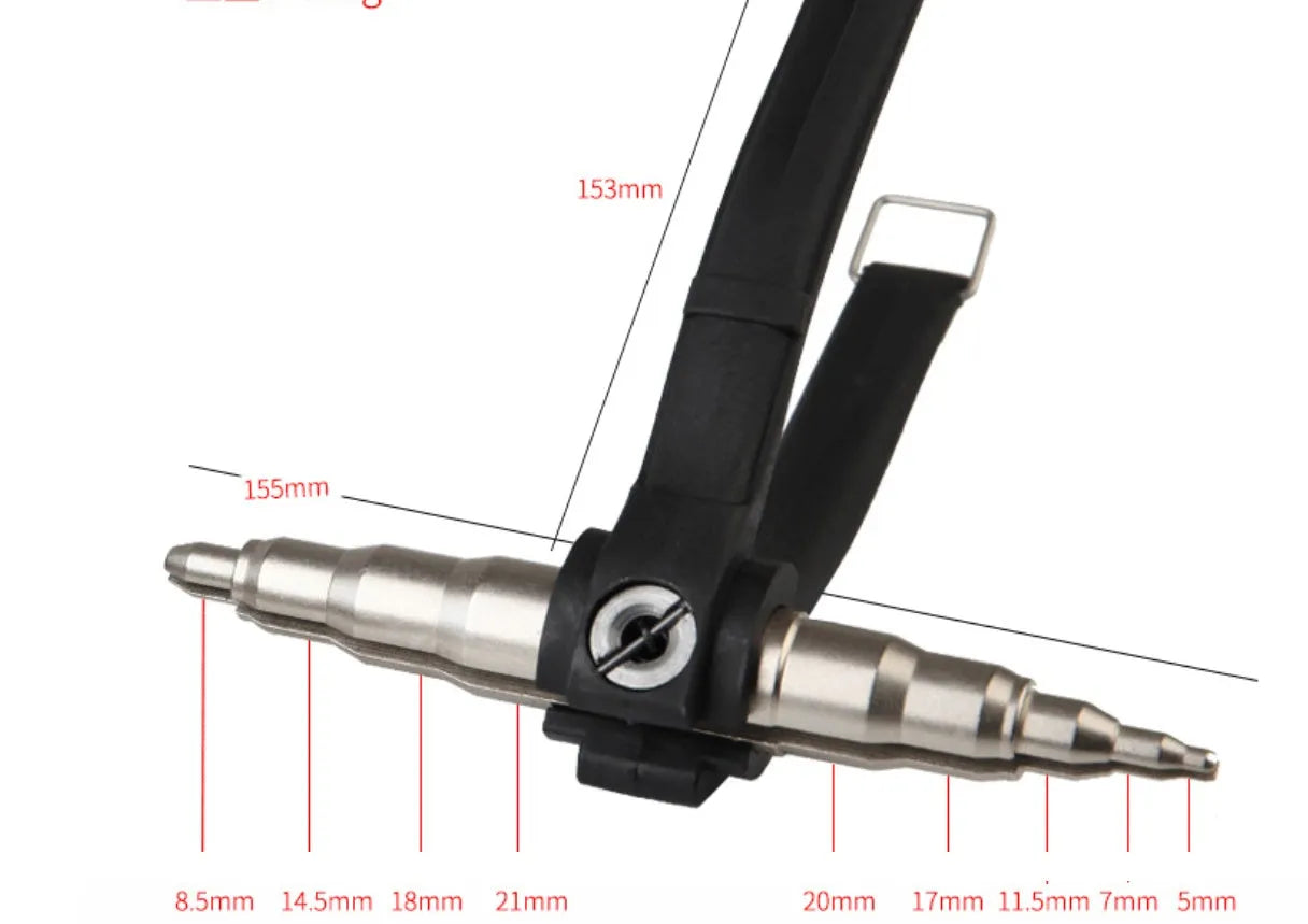 Manual tube expander tool for air conditioning refrigeration repairs expanding 6-22mm copper tubing